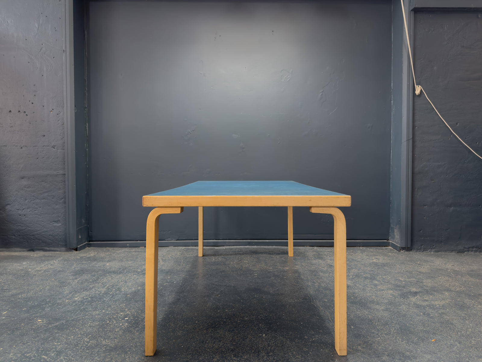 Alvar Aalto Teal Top Table 83