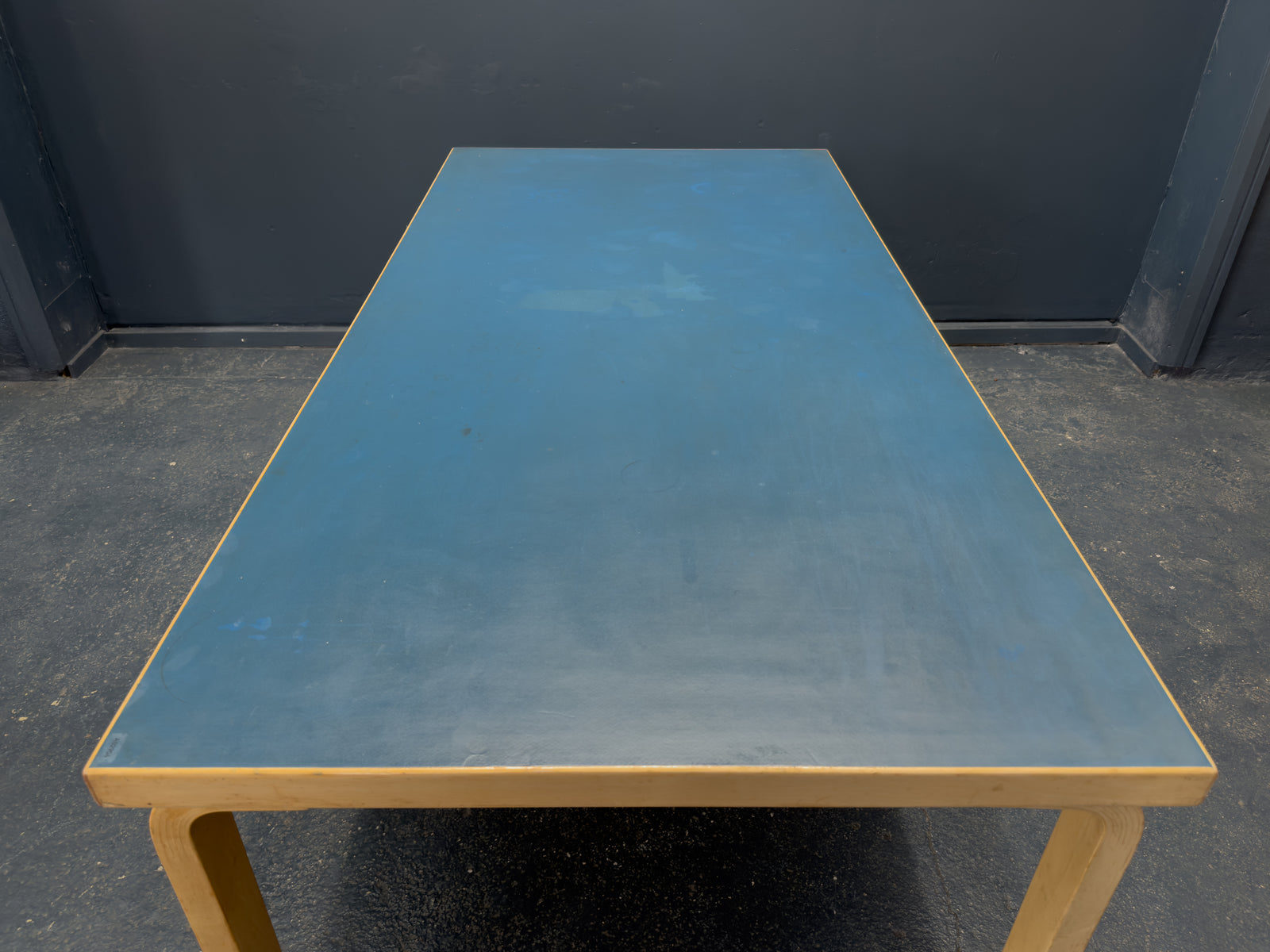 Alvar Aalto Teal Top Table 83