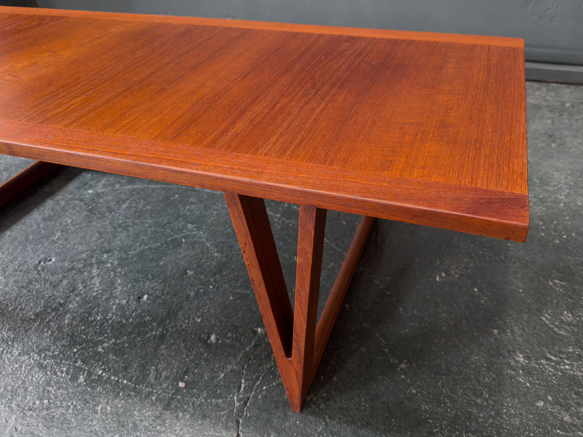 Long Teak Coffee Table