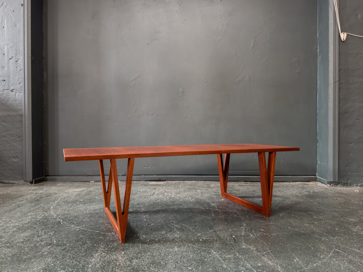 Long Teak Coffee Table