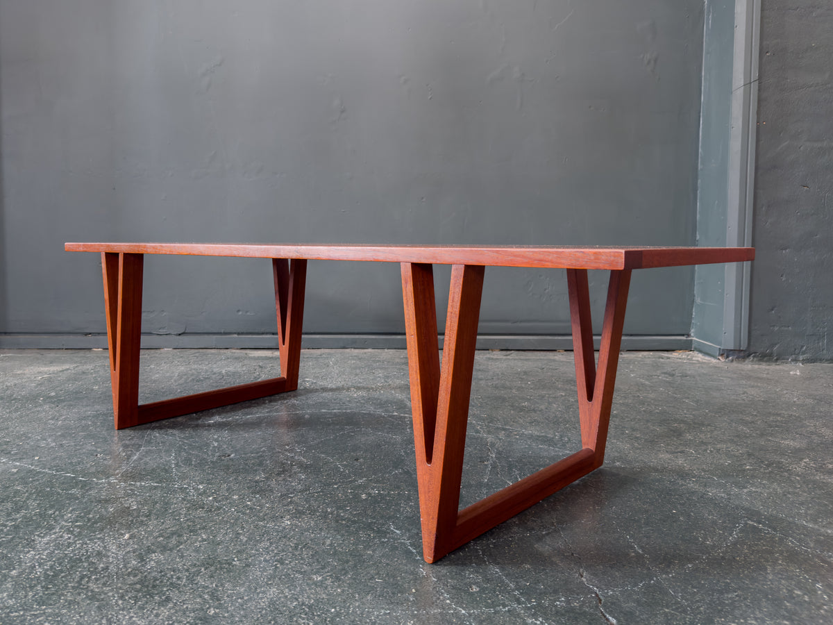 Long Teak Coffee Table