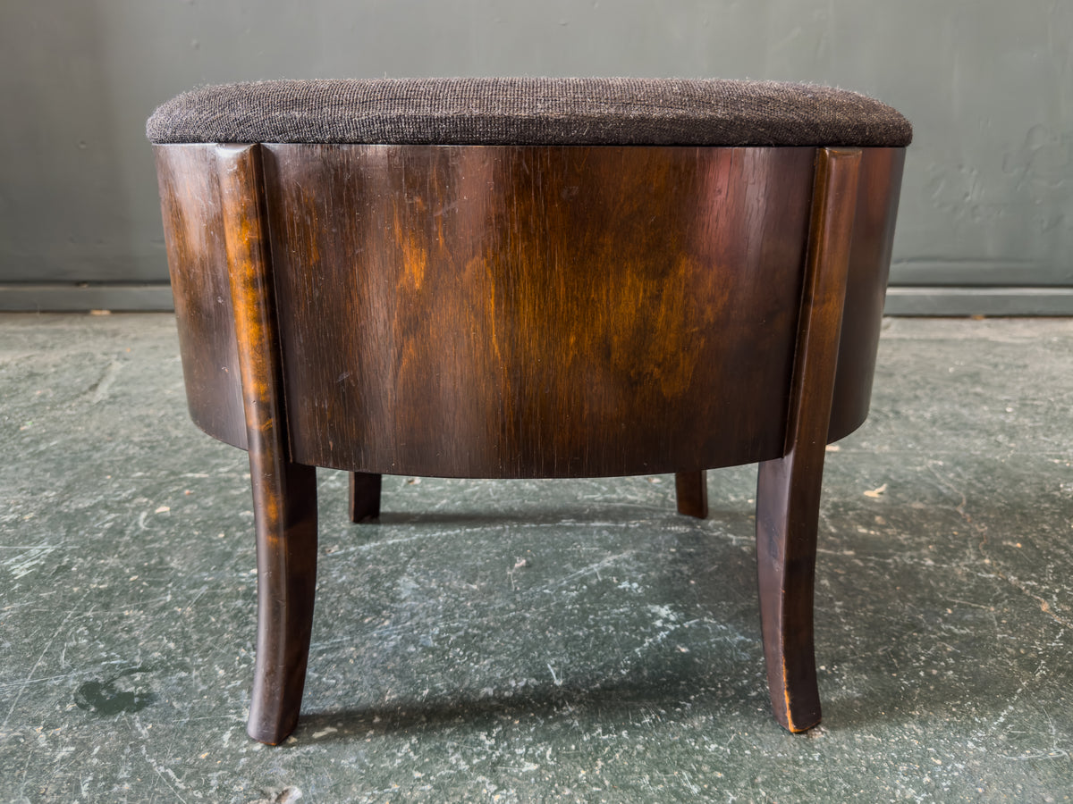 Upholstered Sewing Stool