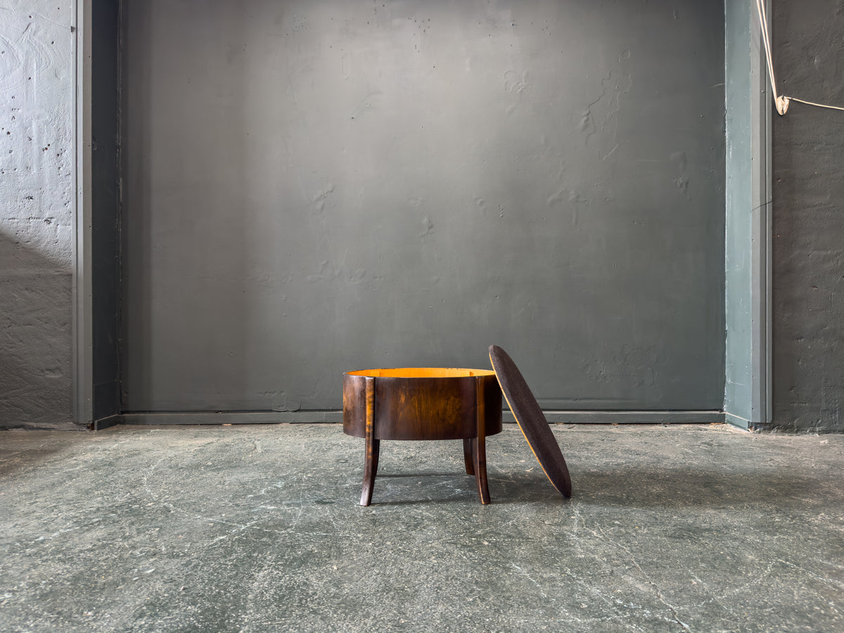 Upholstered Sewing Stool