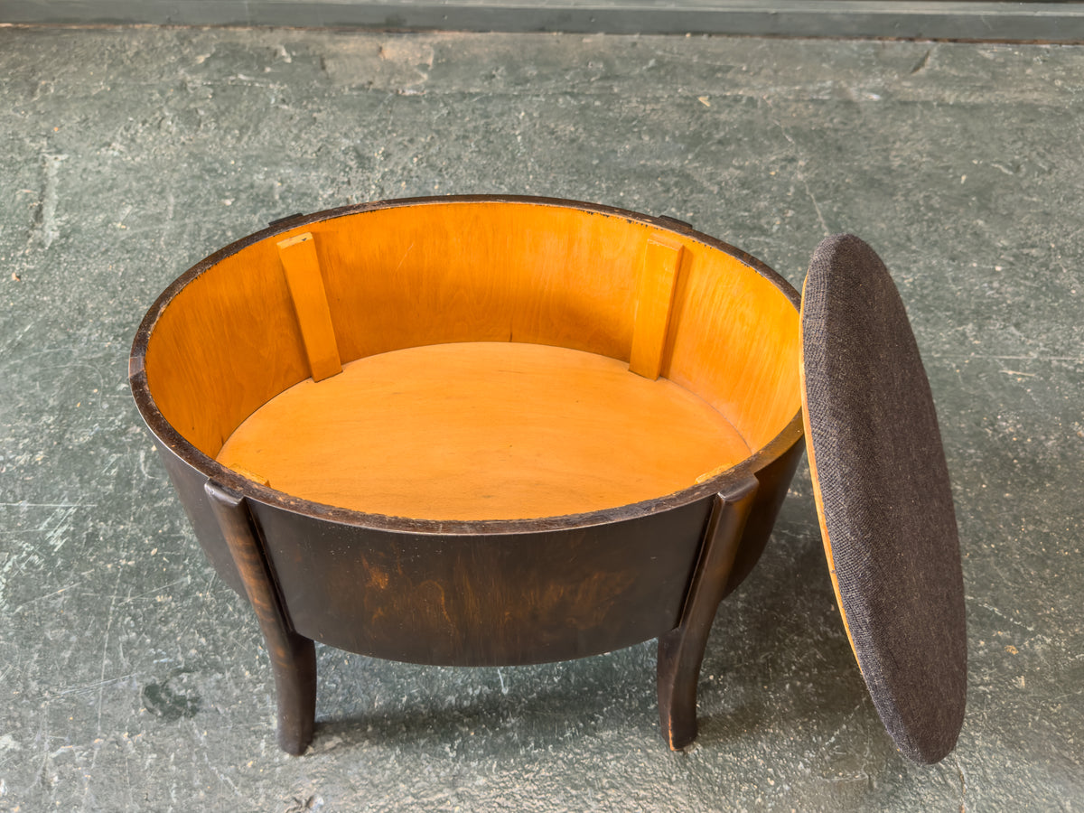 Upholstered Sewing Stool