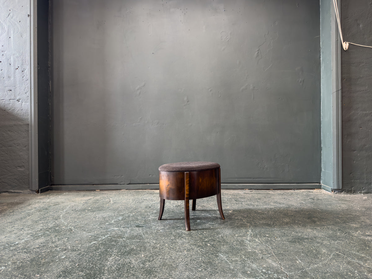 Upholstered Sewing Stool