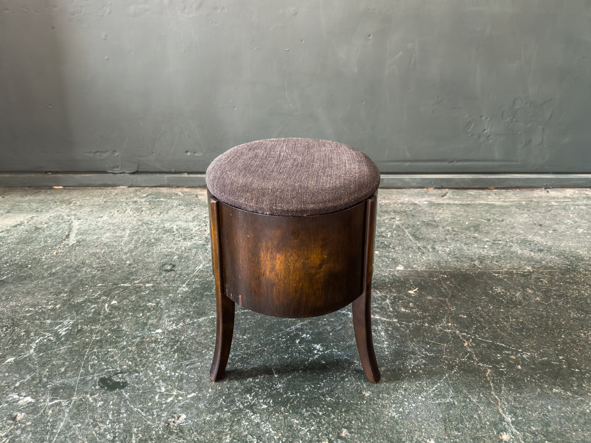 Upholstered Sewing Stool