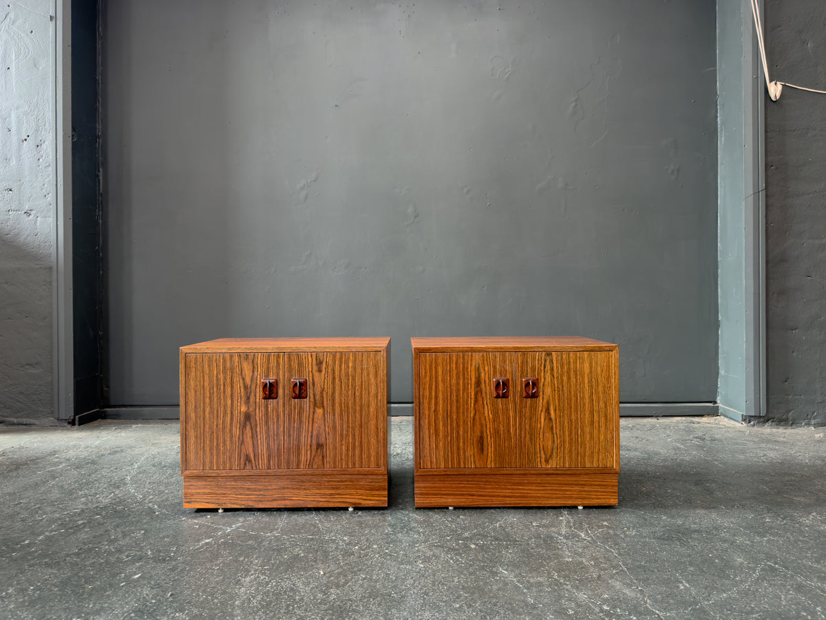 Small Sideboard with Carved Handles