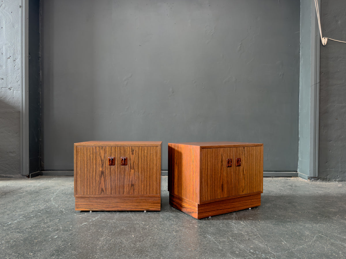 Small Sideboard with Carved Handles