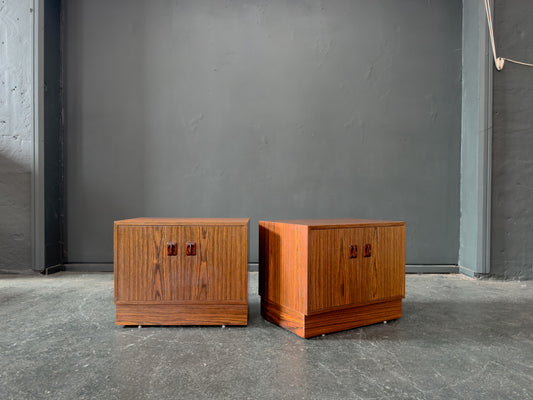 Small Sideboard with Carved Handles