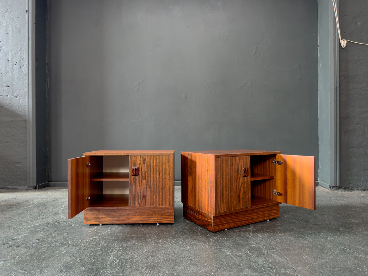 Small Sideboard with Carved Handles