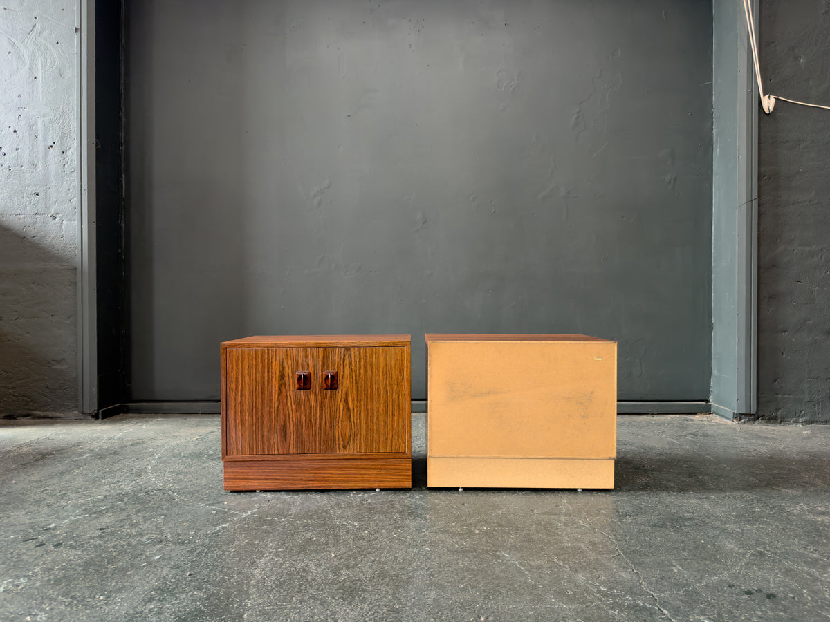 Small Sideboard with Carved Handles