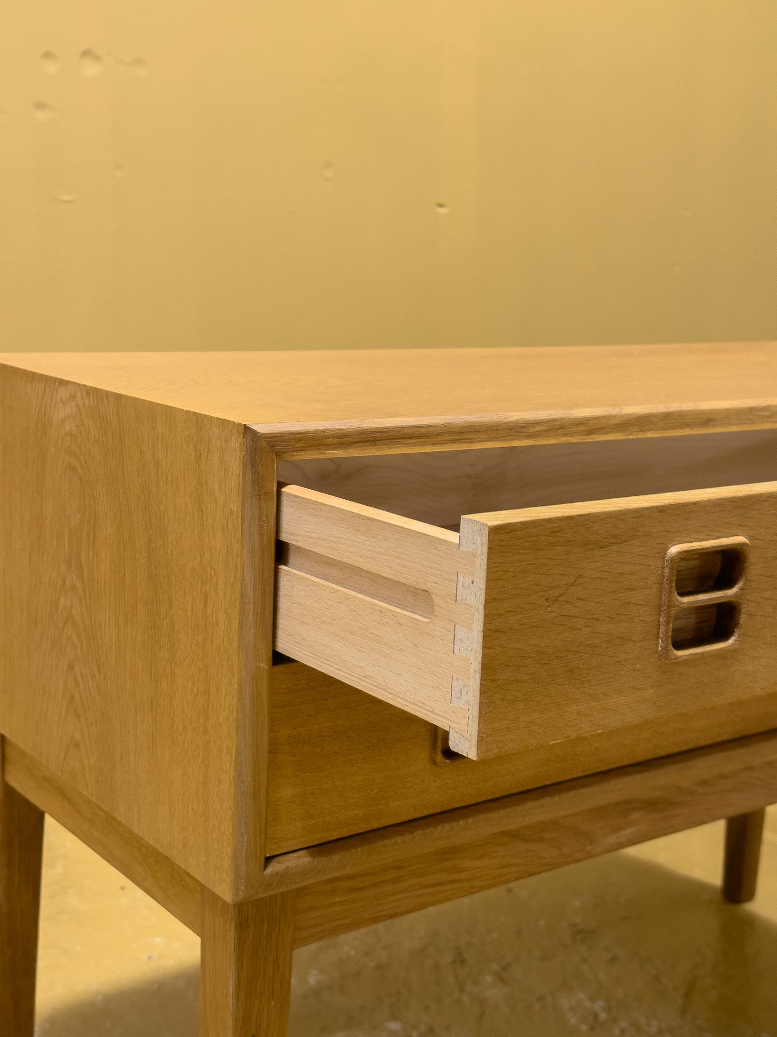Pair of Small Scale Oak Chest of Drawers
