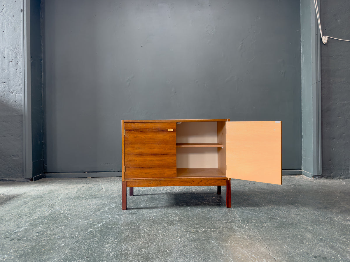 Rosewood Sideboard with Brass Handles