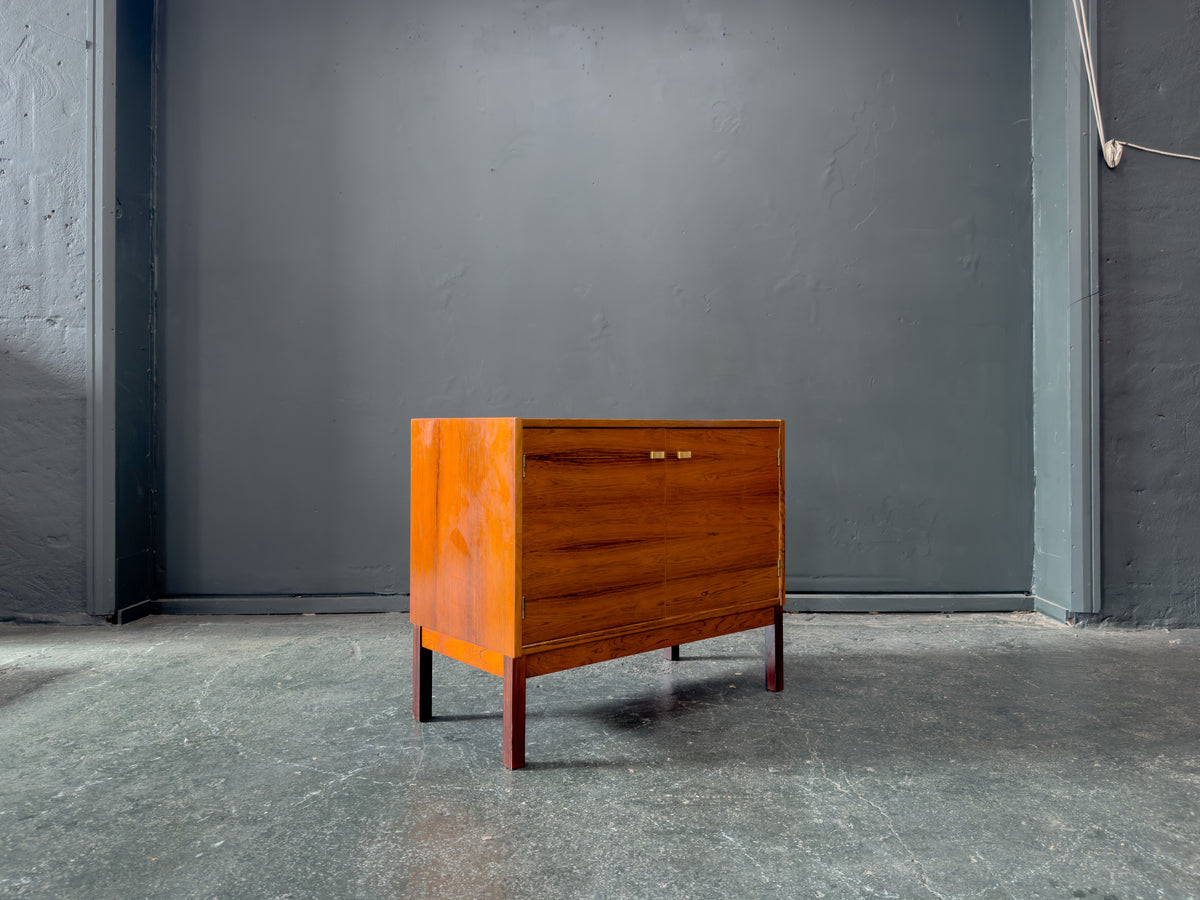 Rosewood Sideboard with Brass Handles