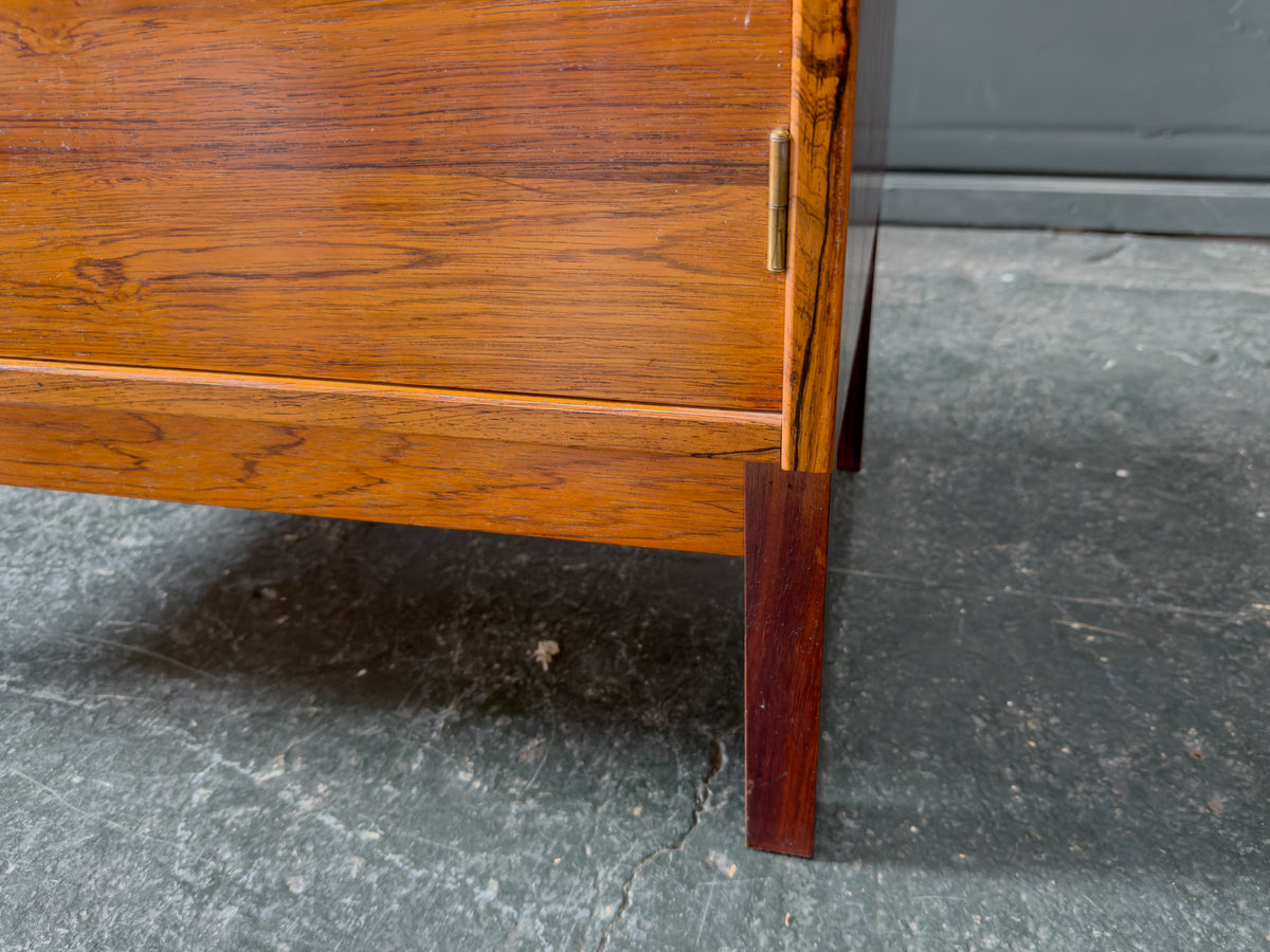 Rosewood Sideboard with Brass Handles