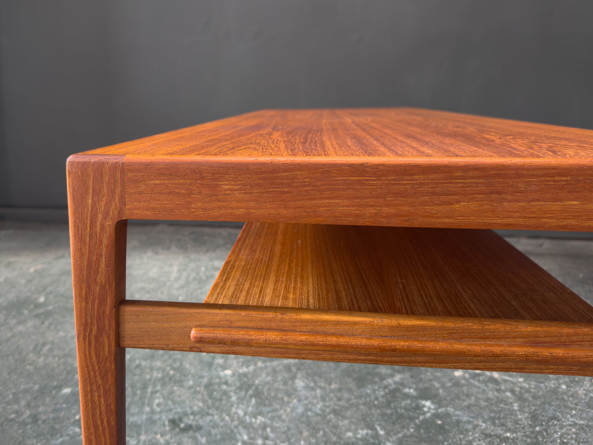 Long Teak Coffee Table by Ludvig Pontoppidan