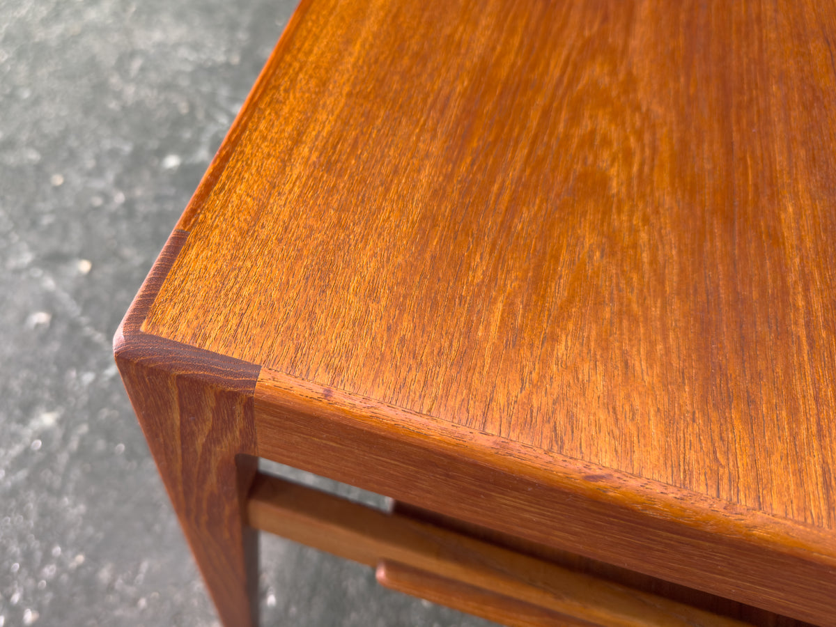Long Teak Coffee Table by Ludvig Pontoppidan