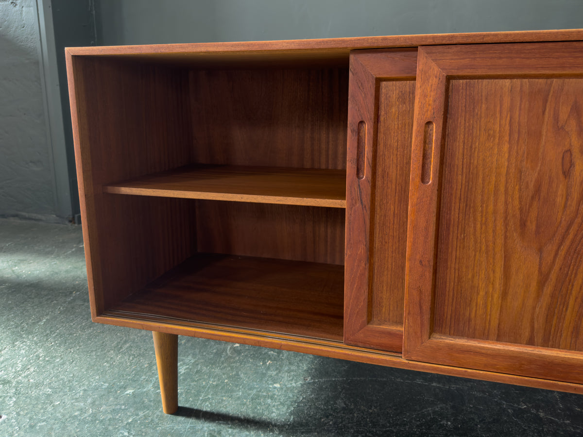 Teak Sideboard with Sliding Doors