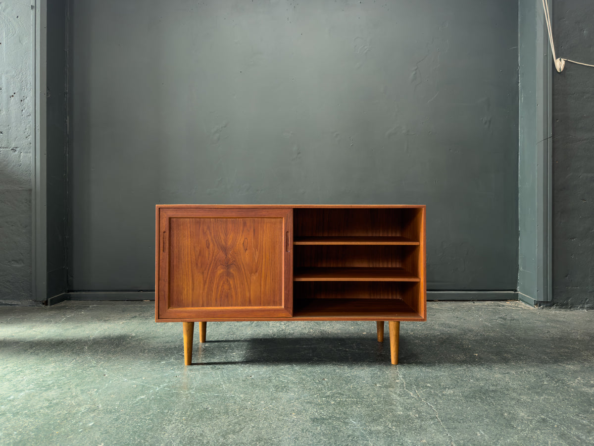 Teak Sideboard with Sliding Doors