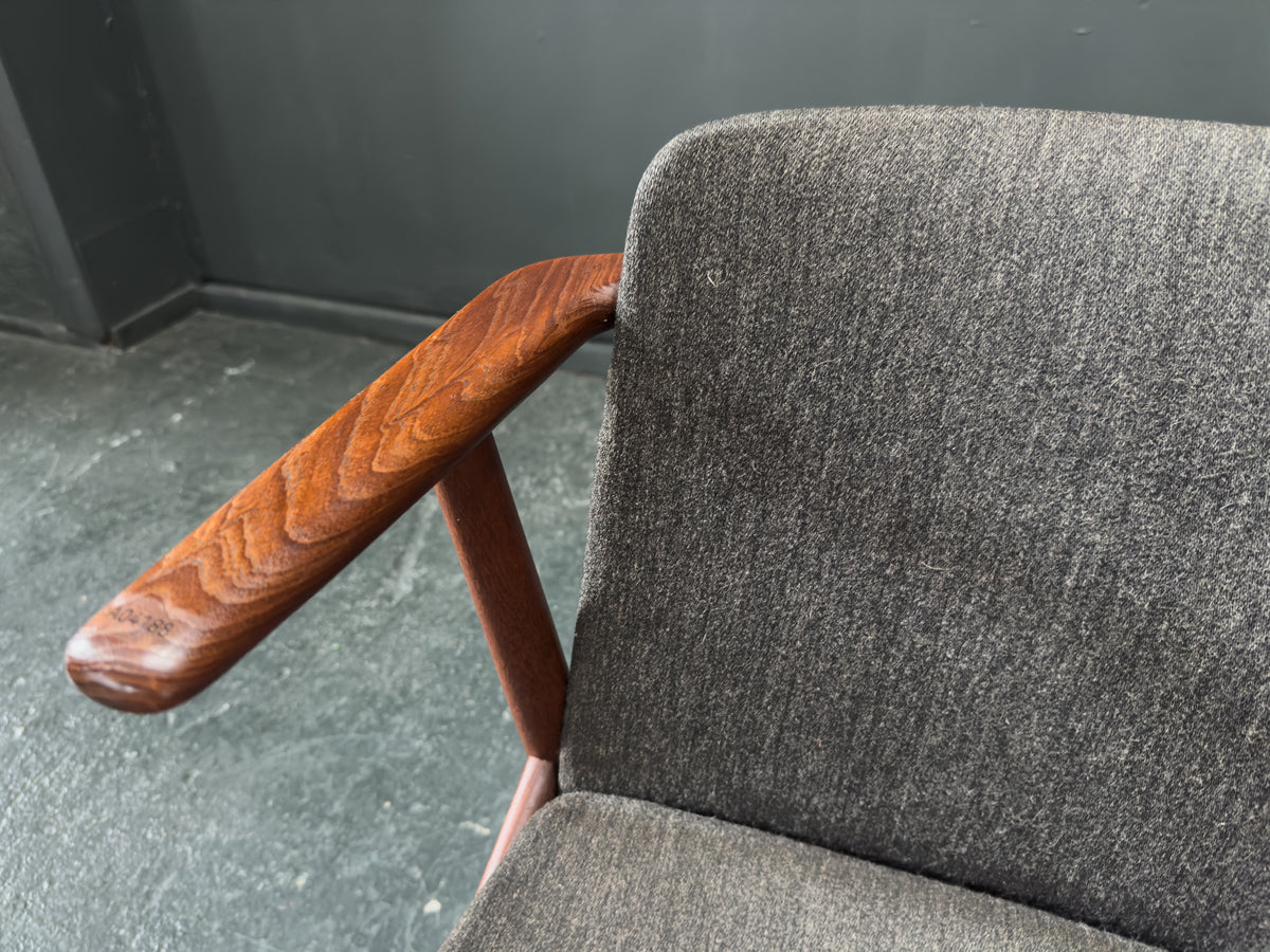 Teak armchair by Hans Olsen for Bramin Møbler