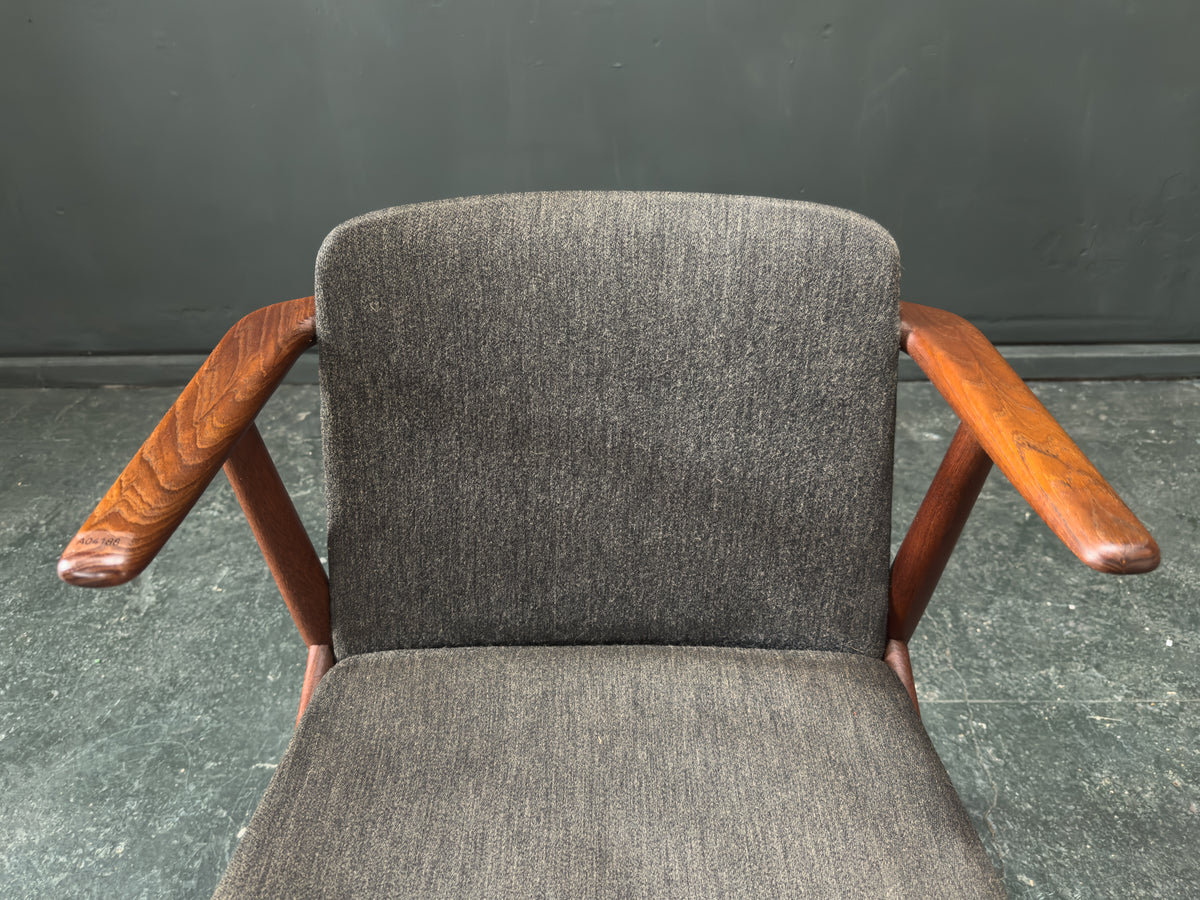 Teak armchair by Hans Olsen for Bramin Møbler