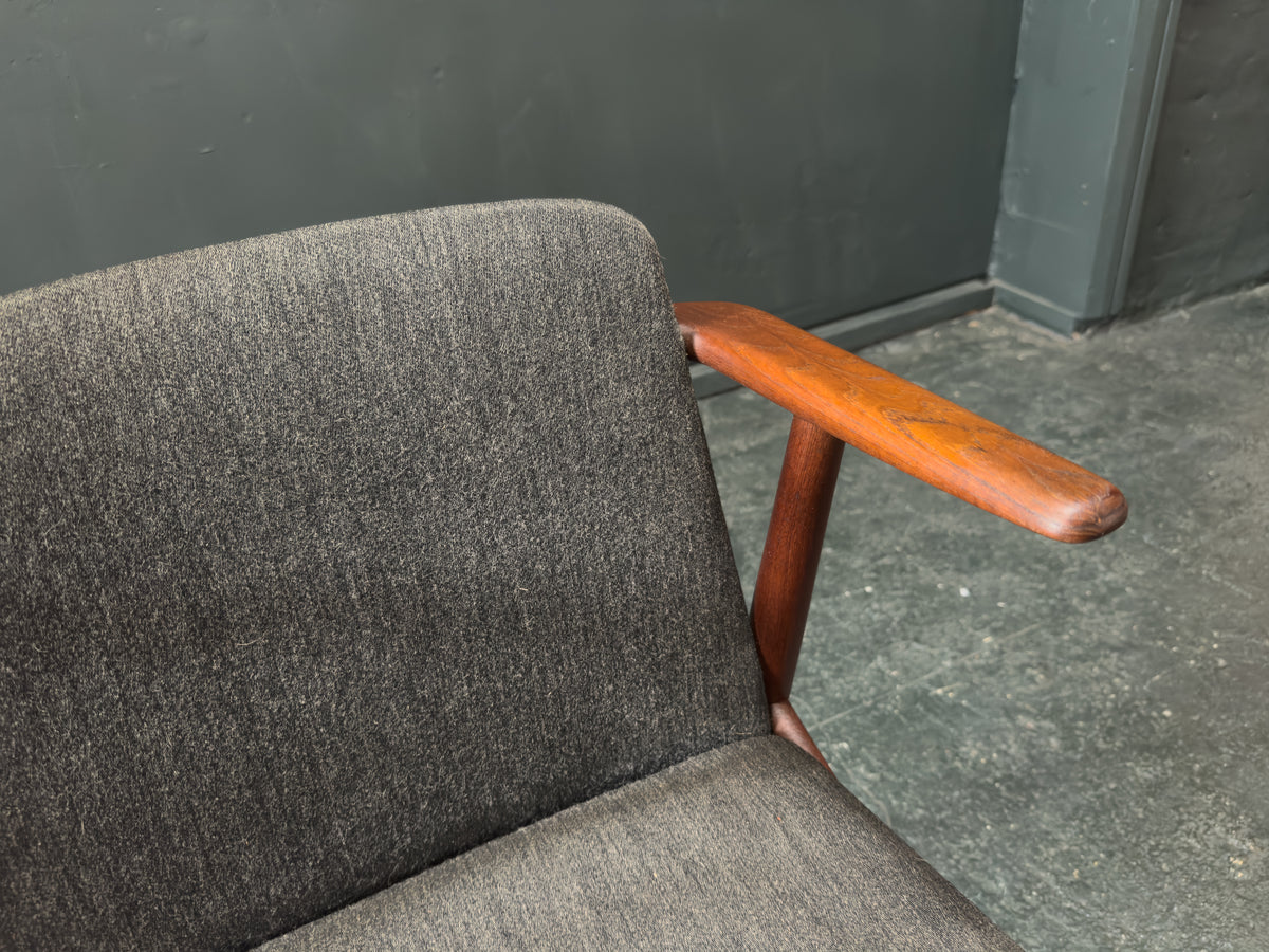 Teak armchair by Hans Olsen for Bramin Møbler