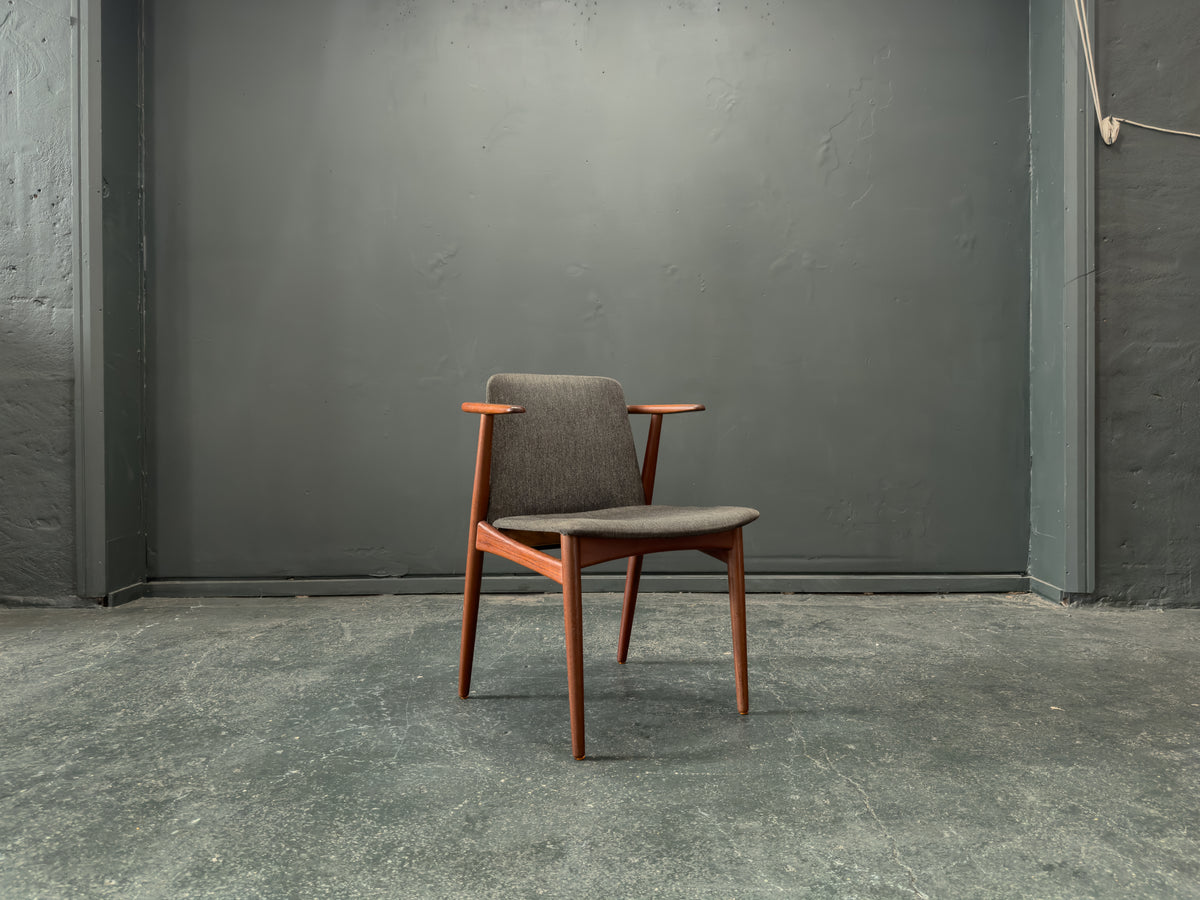Teak armchair by Hans Olsen for Bramin Møbler