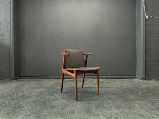 Teak armchair by Hans Olsen for Bramin Møbler