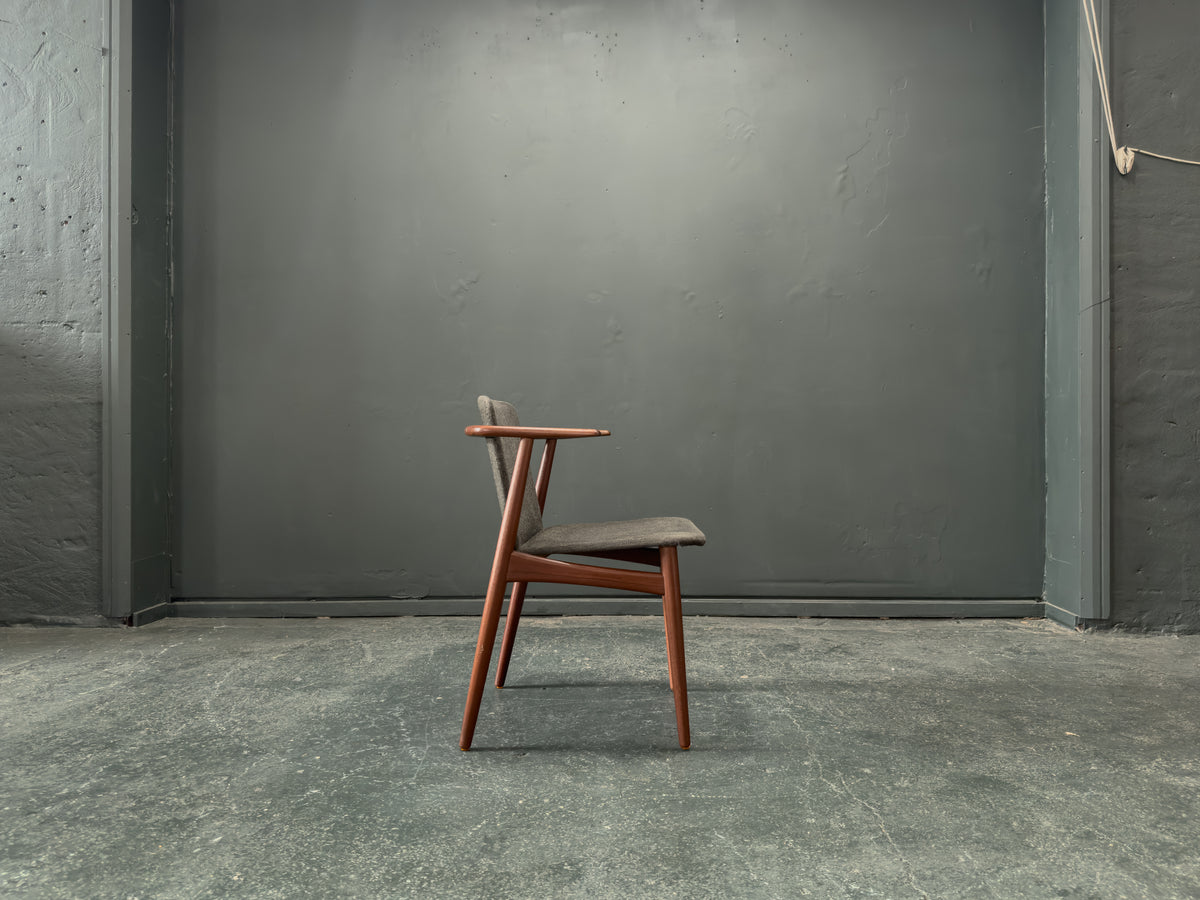 Teak armchair by Hans Olsen for Bramin Møbler