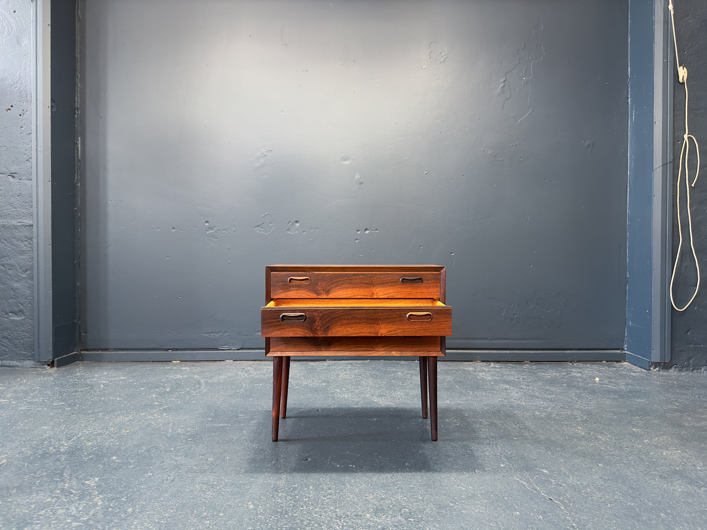 Compact Rosewood Chest of Drawers