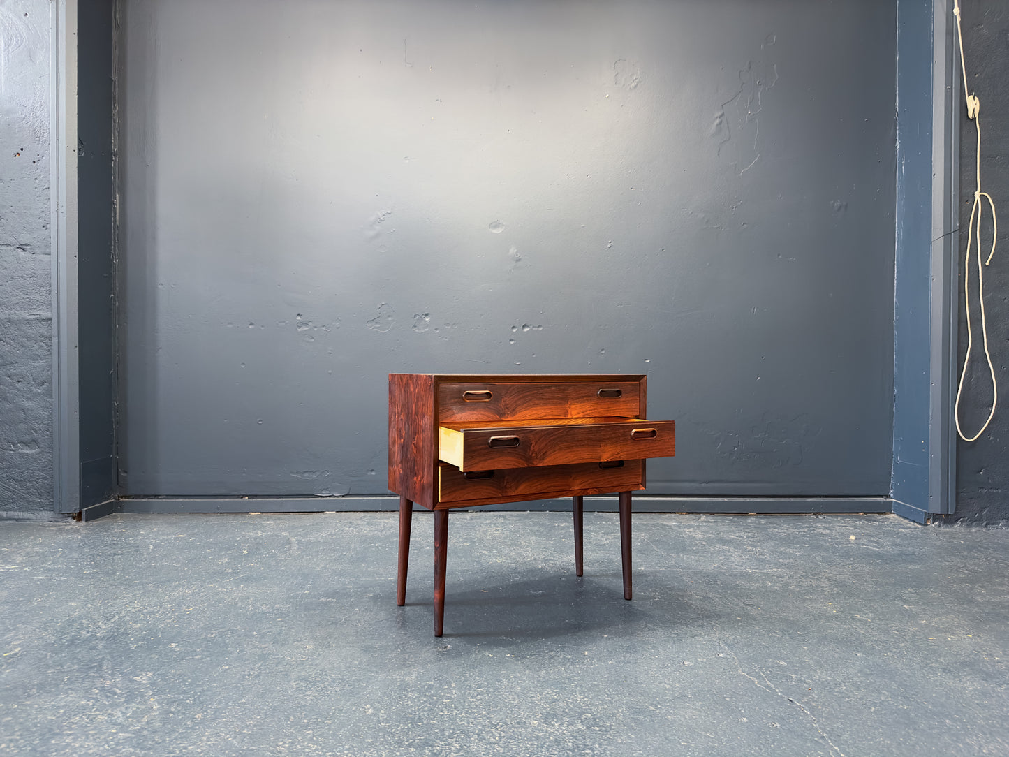 Compact Rosewood Chest of Drawers