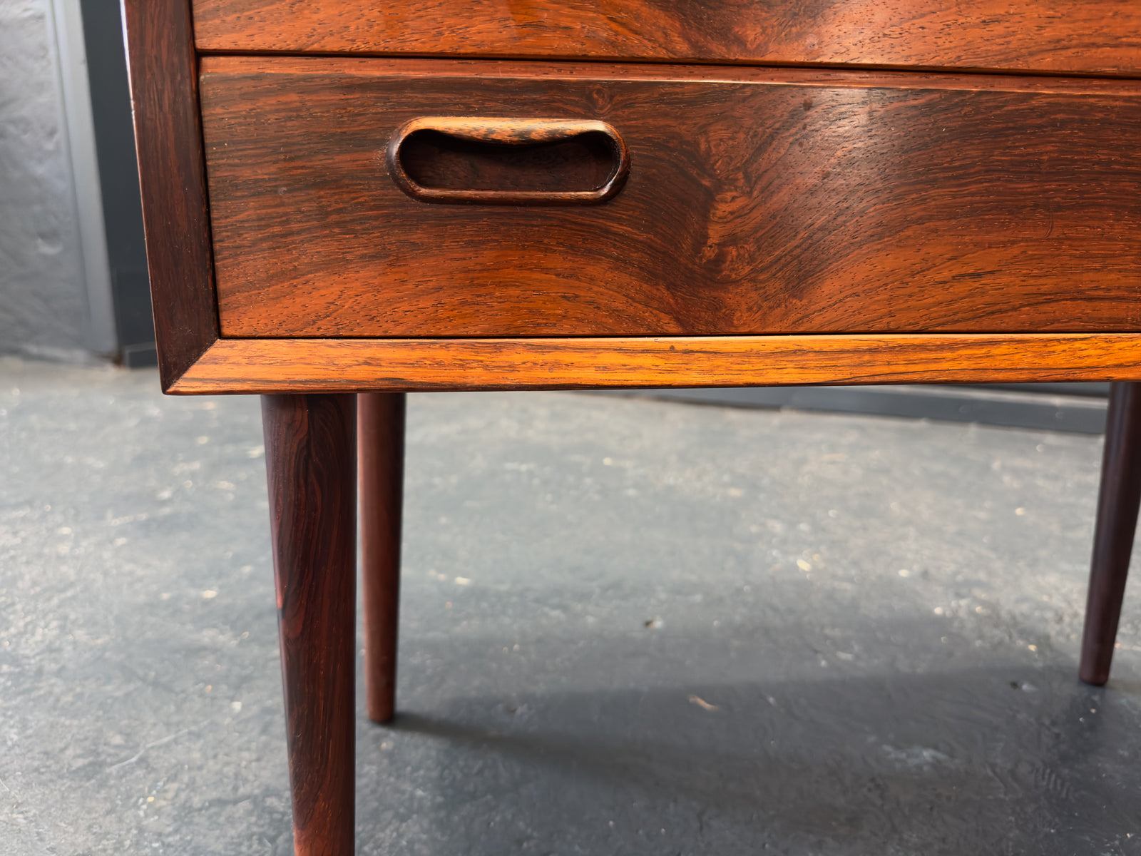 Compact Rosewood Chest of Drawers