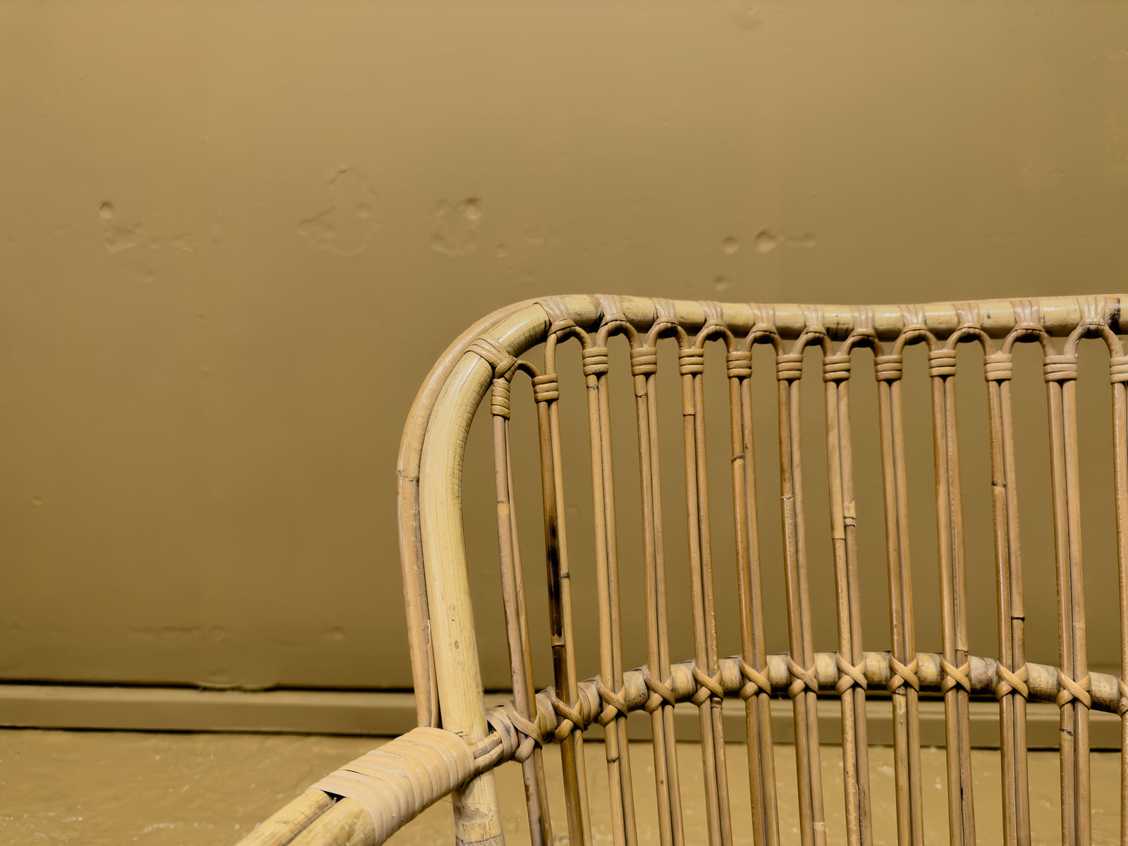 1950s Wicker Armchair