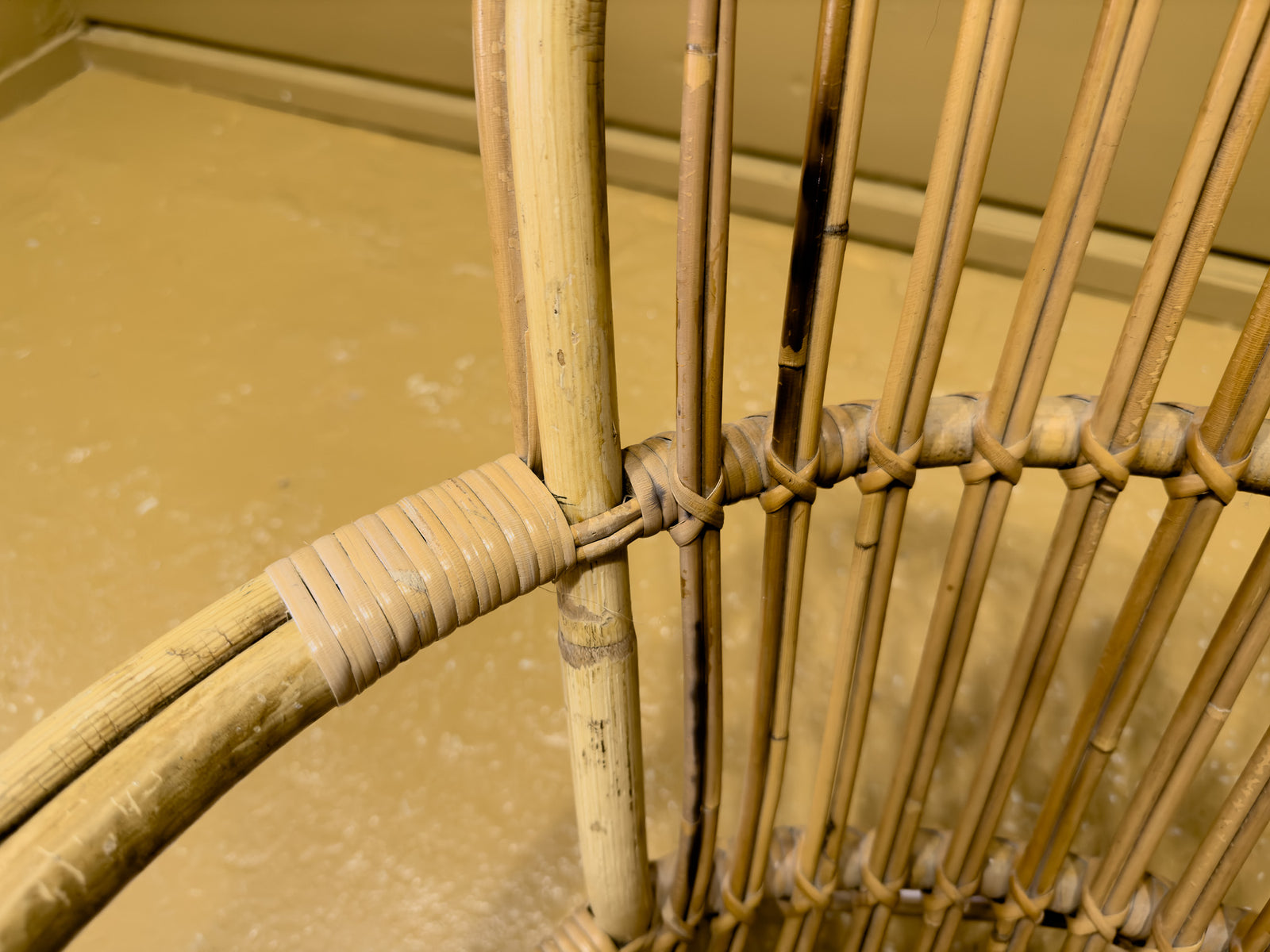 1950s Wicker Armchair