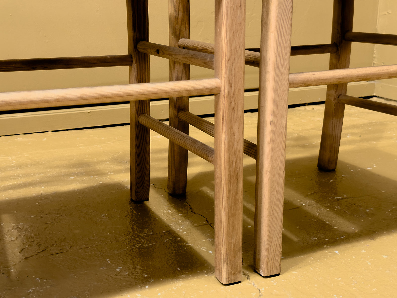 Set of 4 Ladder Back Chairs