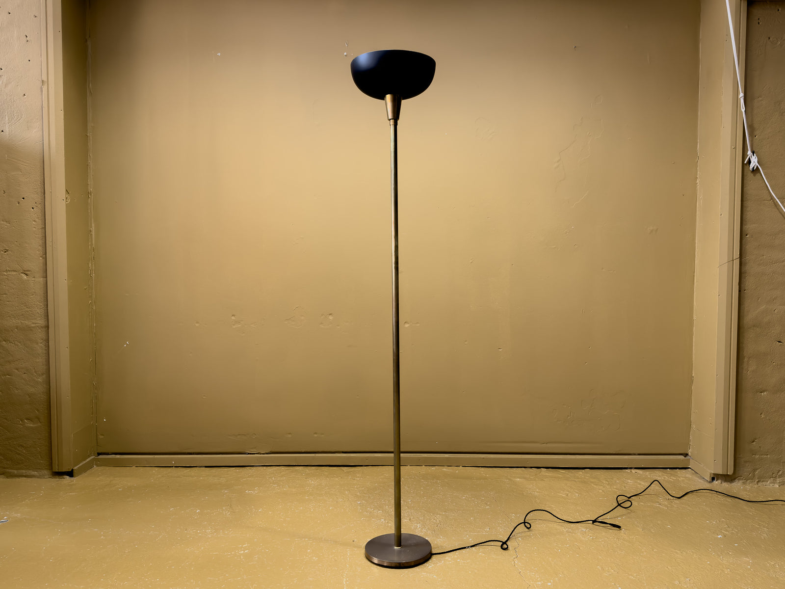 Large Brass Uplighter