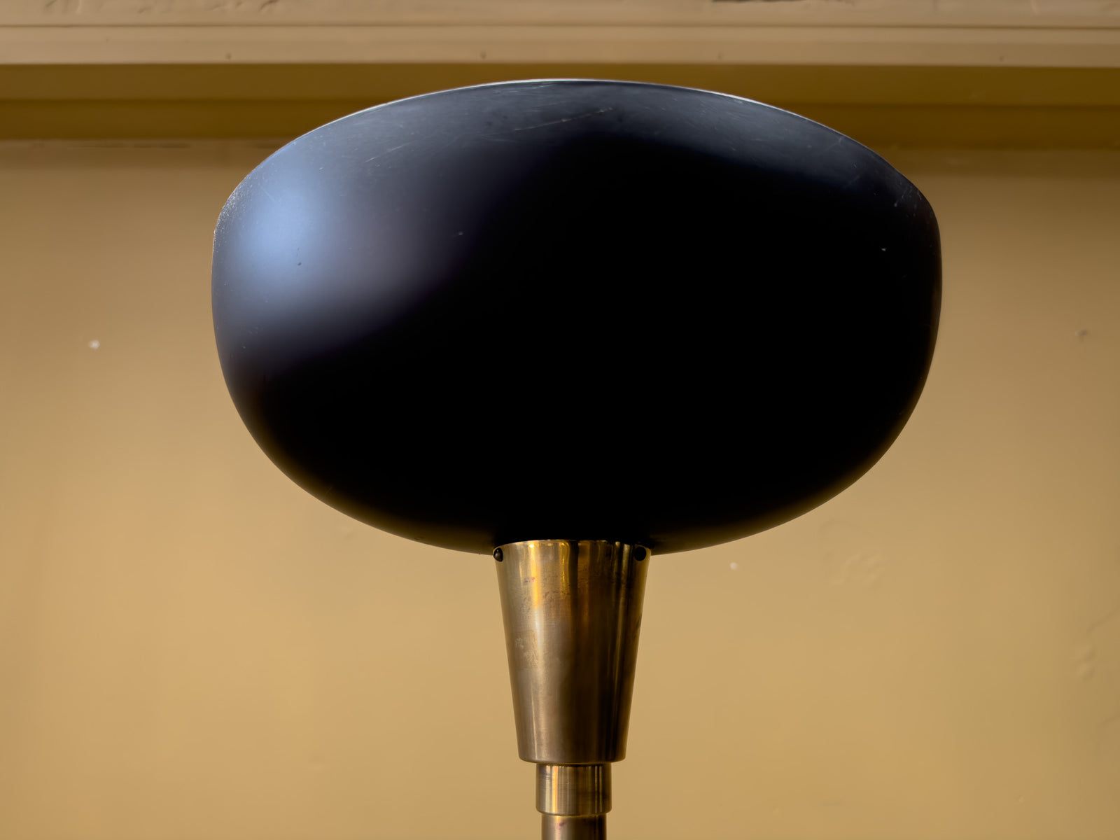 Large Brass Uplighter