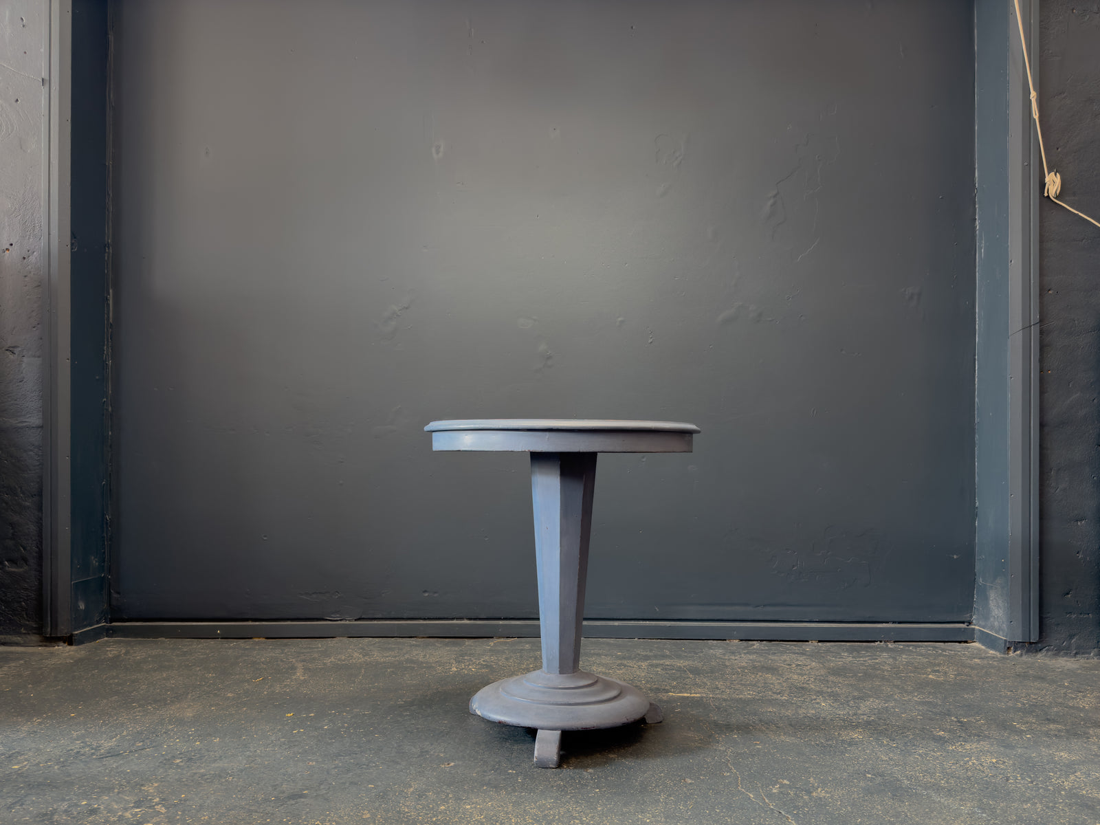 Blue Mahogany Swedish Side table