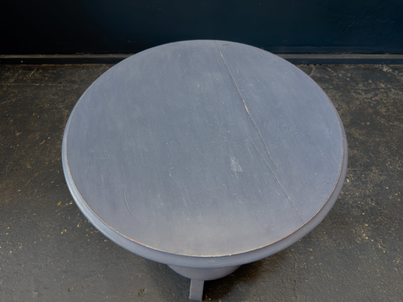 Blue Mahogany Swedish Side table