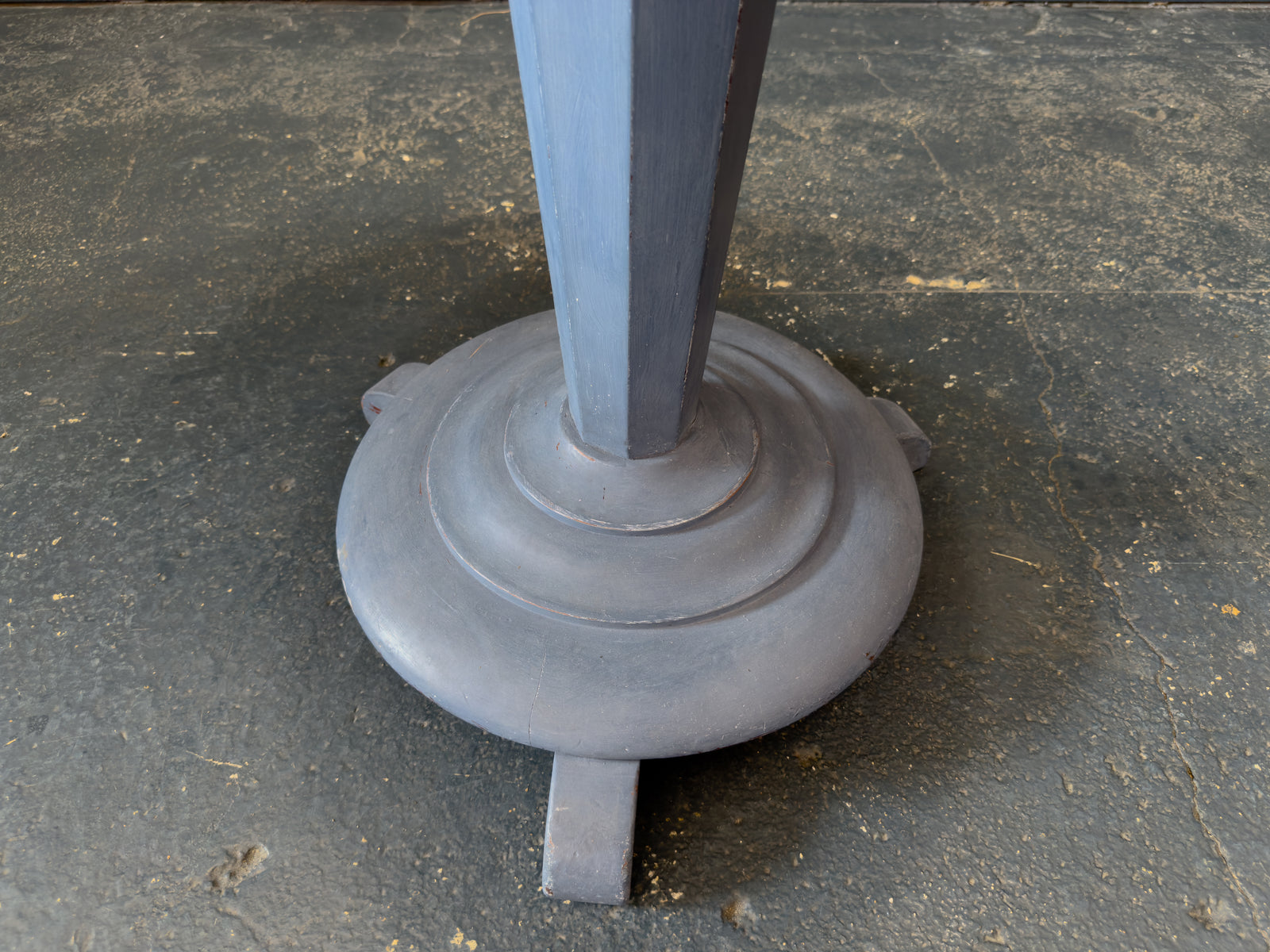 Blue Mahogany Swedish Side table