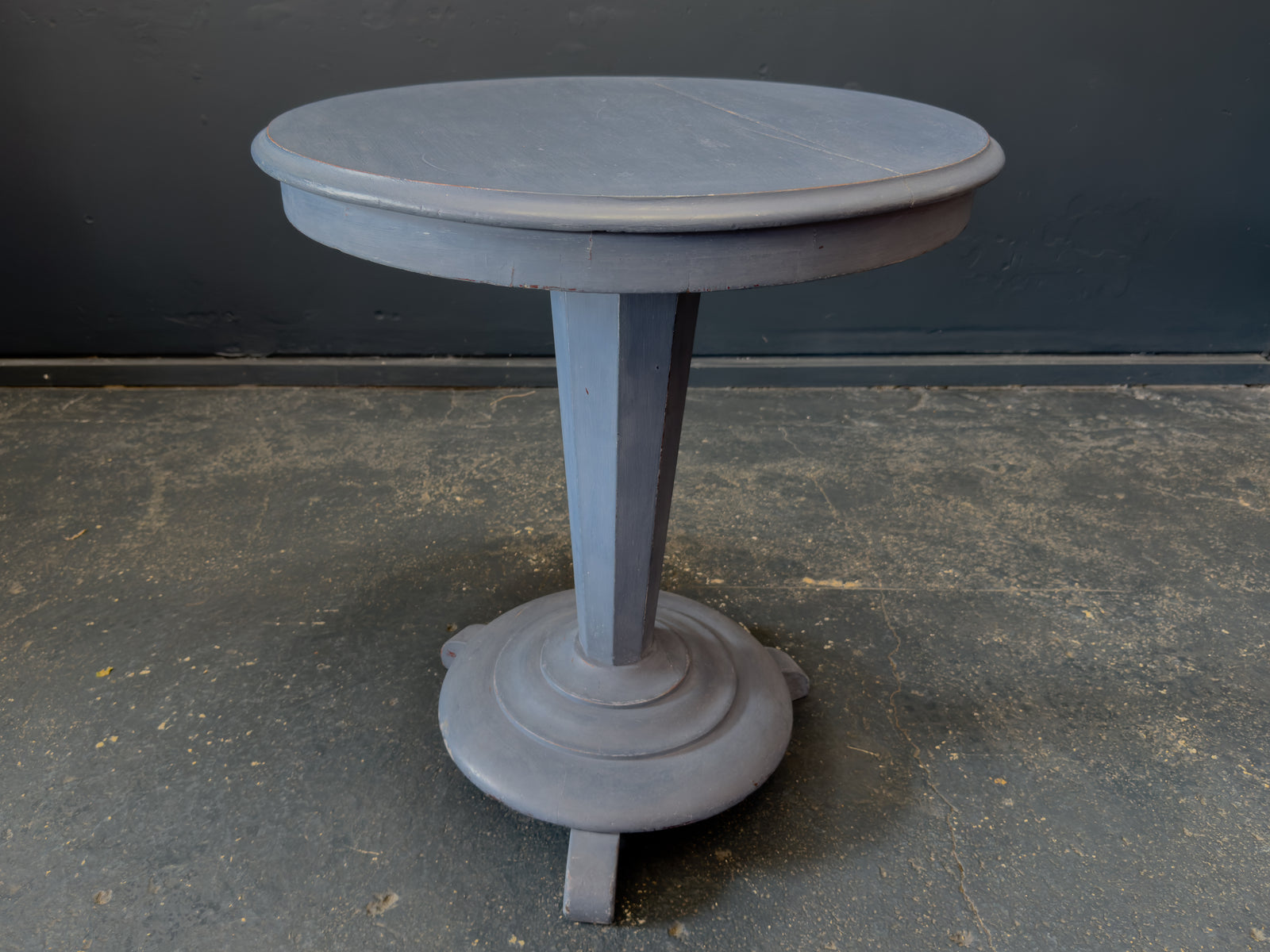 Blue Mahogany Swedish Side table