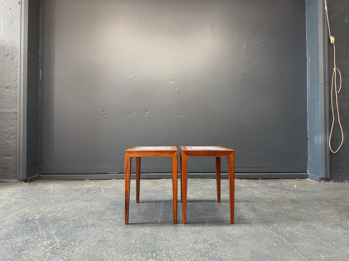 Royal Copenhagen Side Tables by Severin Hansen