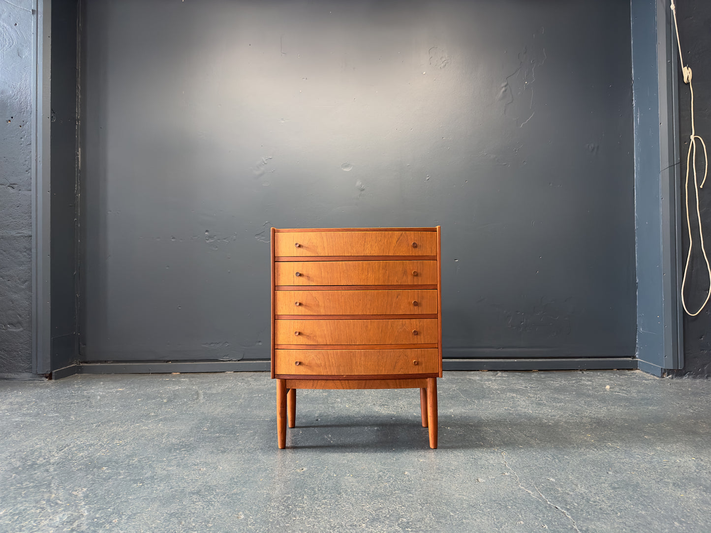 Small Teak Chest of Drawers