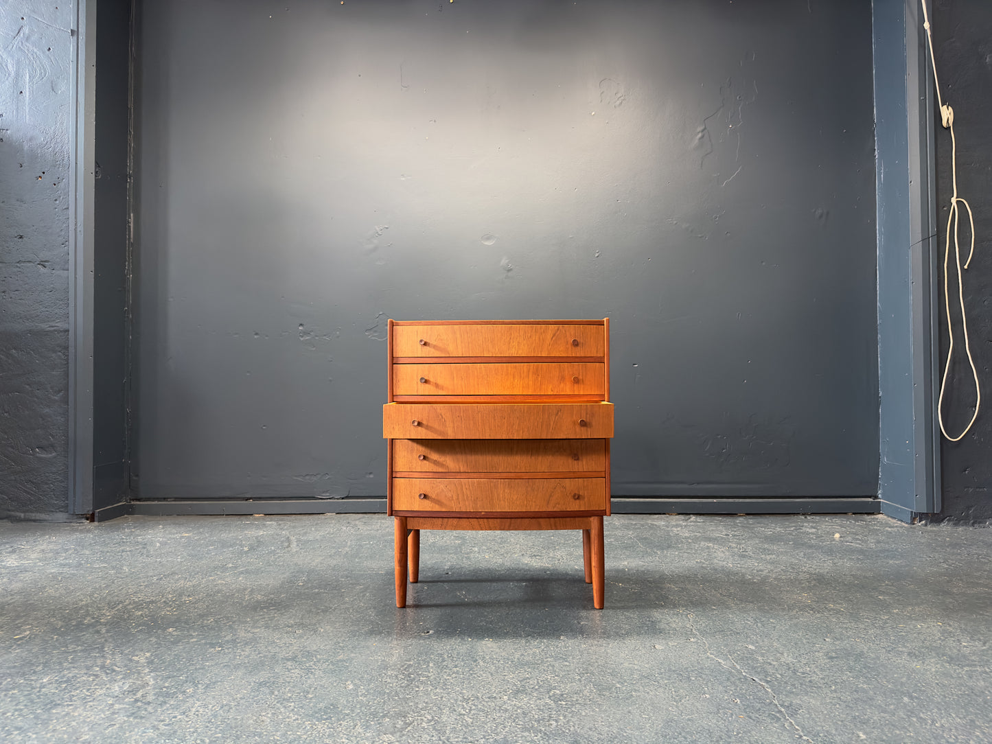 Small Teak Chest of Drawers