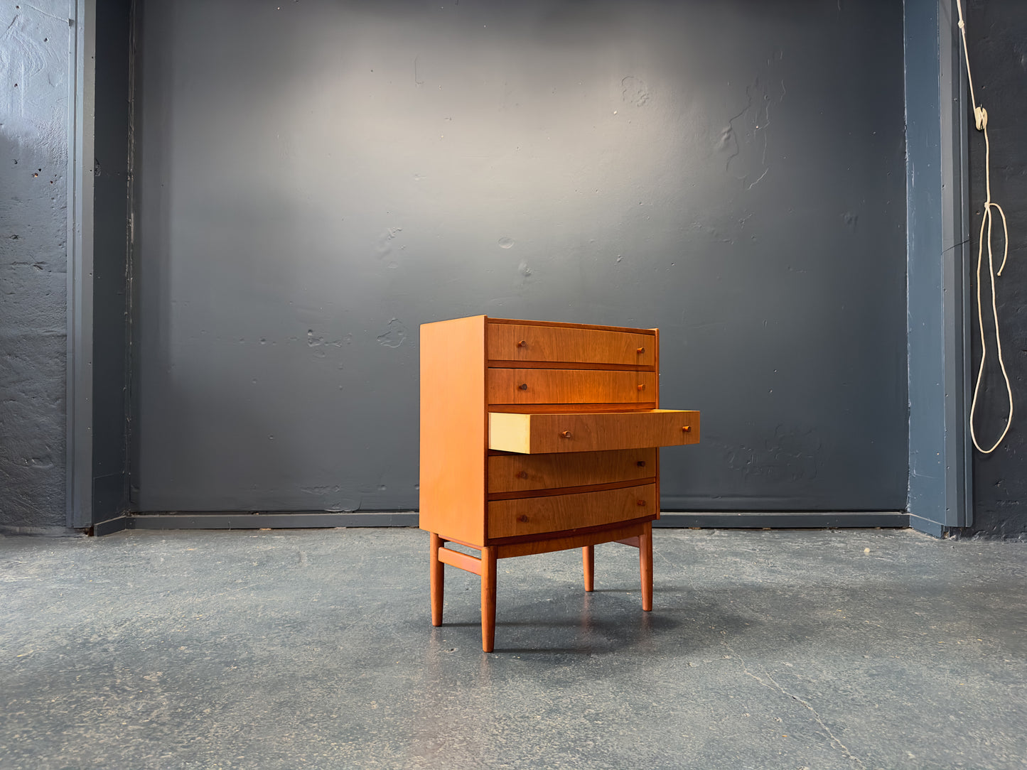 Small Teak Chest of Drawers