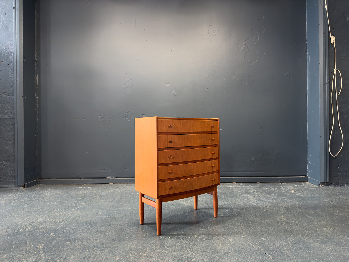 Small Teak Chest of Drawers