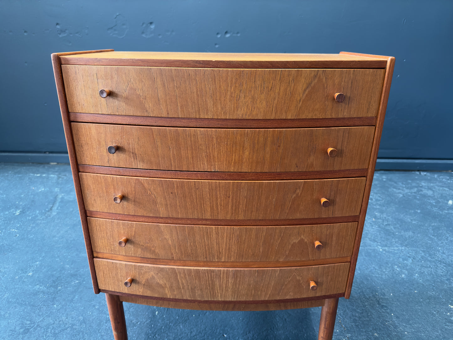 Small Teak Chest of Drawers