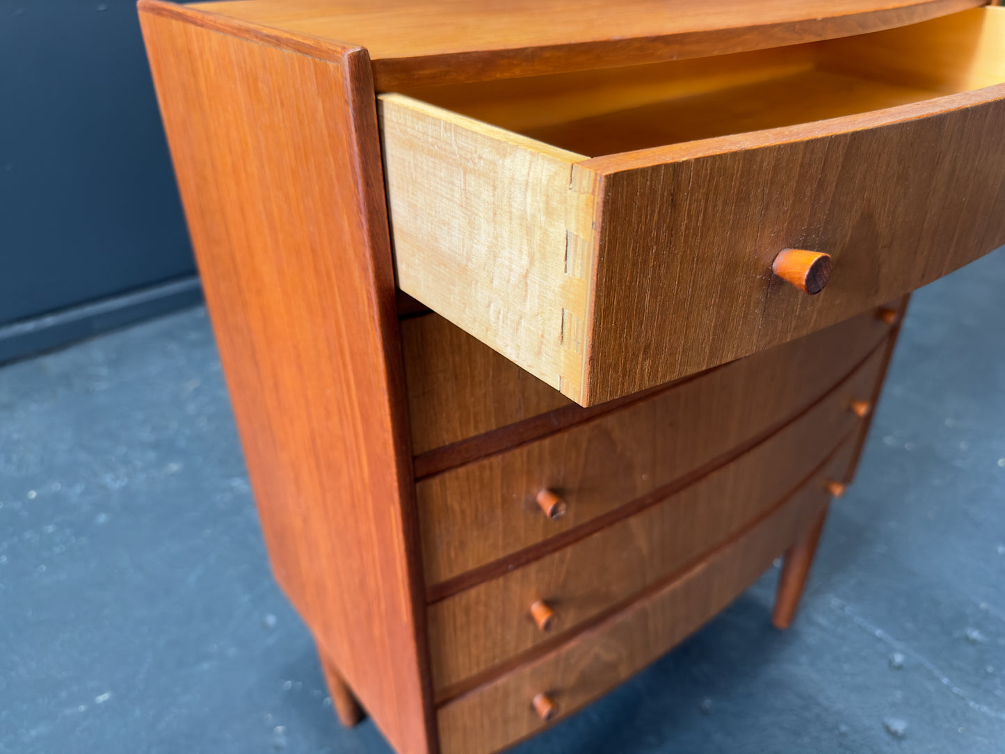 Small Teak Chest of Drawers