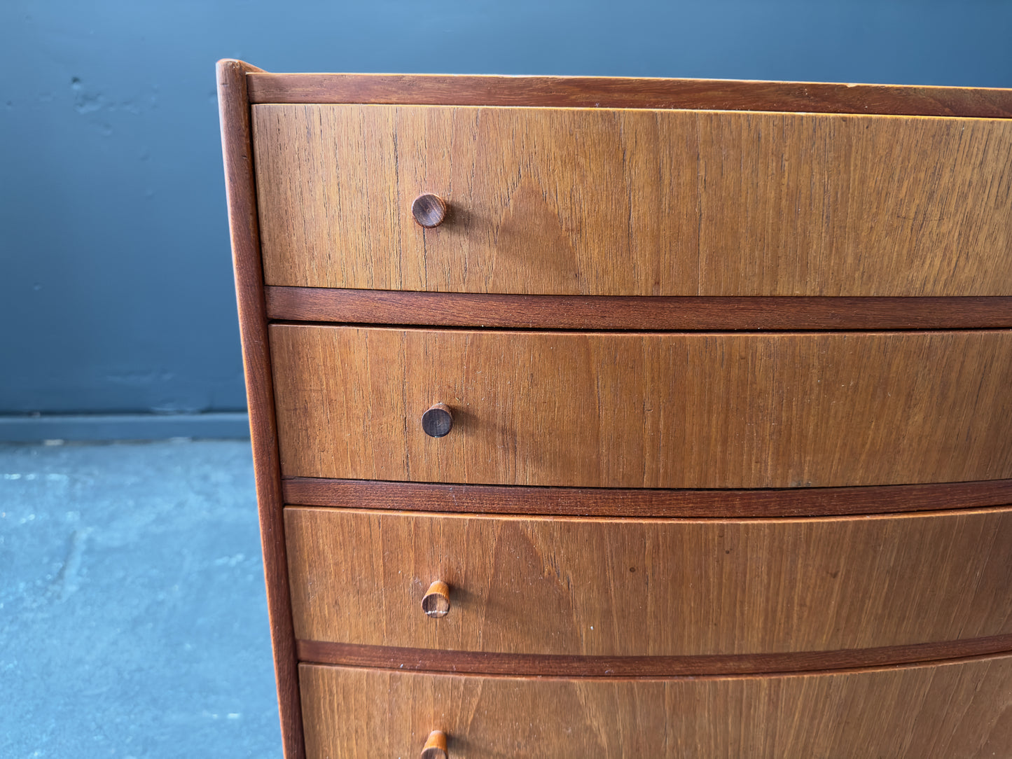 Small Teak Chest of Drawers