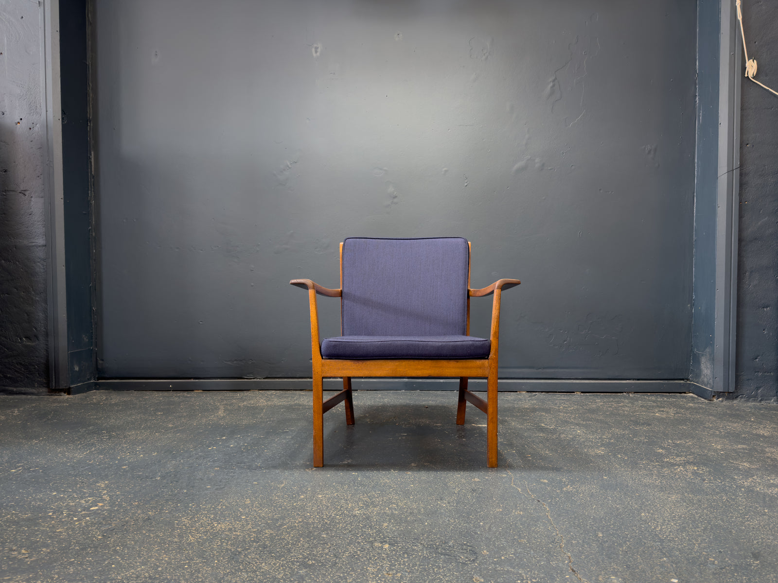 Ole Wanscher Upholstered Armchair